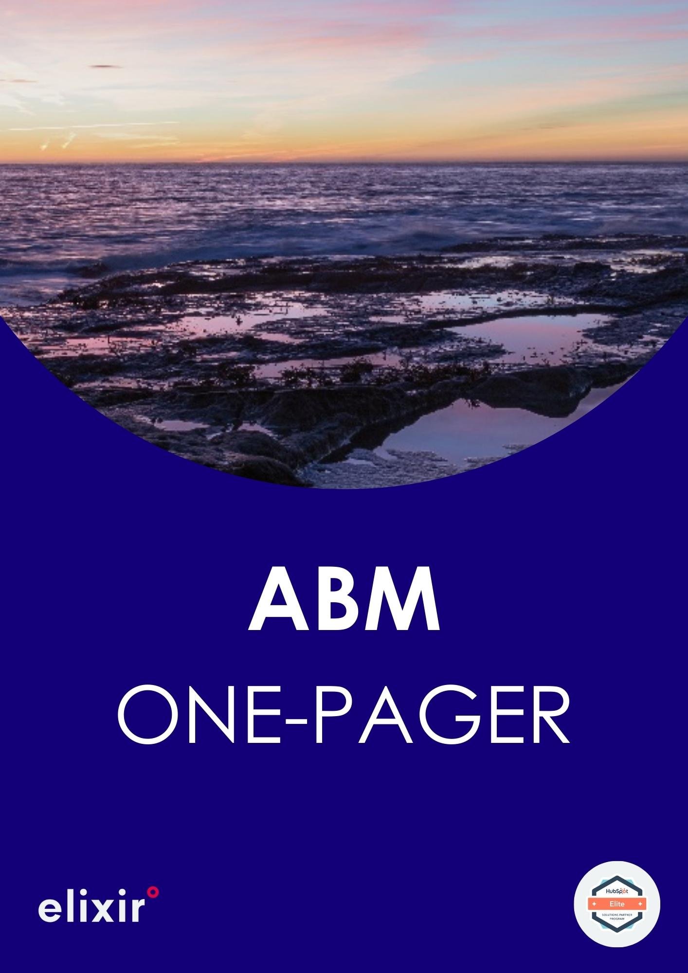 BE - ONE PAGERS - COVERS 6